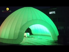 Tenda Kubah Inflatable Putih PVC / Igloo Inflatable Outdoor Untuk Pameran