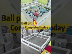 Anak-anak Menekuk Bola Pit Anak Indoor Playground Soft Play Peralatan Soft Play Sets