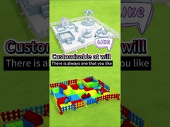 Peralatan Soft Play Outdoor Anak-anak Set Soft Play Foam Tempat bermain dalam ruangan murah