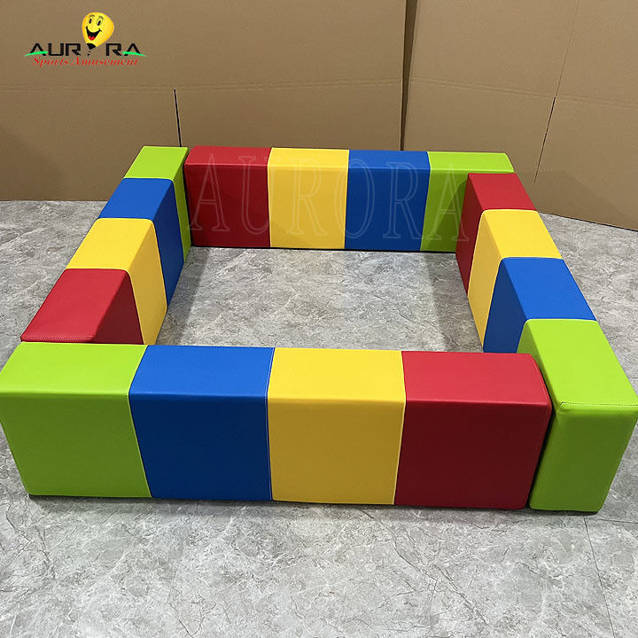 Colorful Toddler Infant Soft Play Equipment Untuk Sewa Soft Play Set