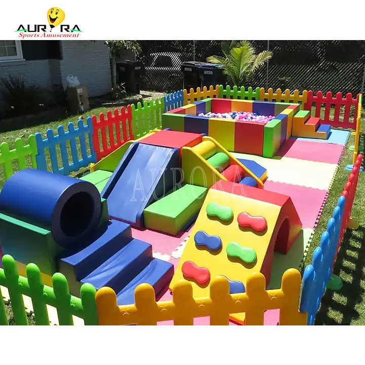 Colorful Toddler Infant Soft Play Equipment Untuk Sewa Soft Play Set
