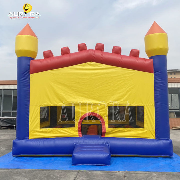 Warna-warni bouncy rumah bouncer bouncy jump kastil untuk anak pesta combo