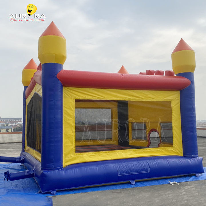 Warna-warni bouncy rumah bouncer bouncy jump kastil untuk anak pesta combo