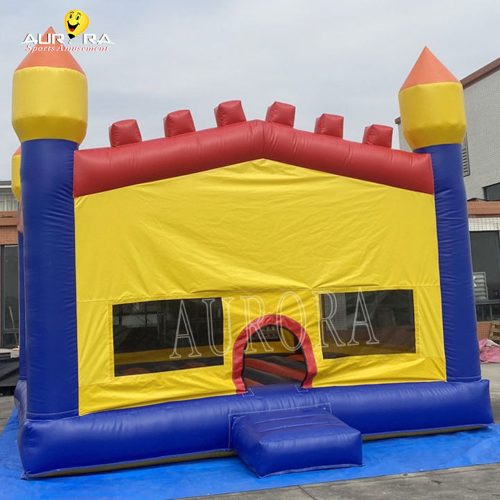 Warna-warni bouncy rumah bouncer bouncy jump kastil untuk anak pesta combo