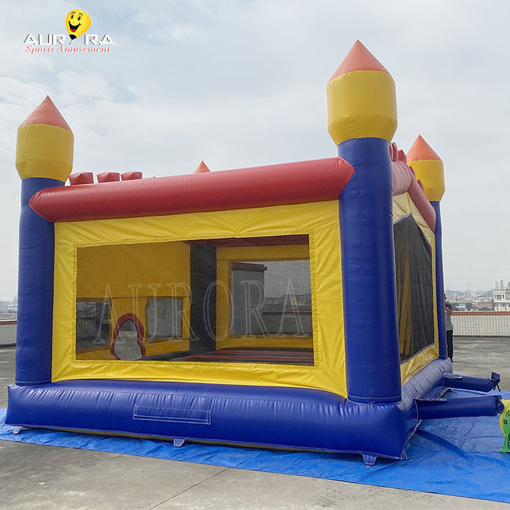 Warna-warni bouncy rumah bouncer bouncy jump kastil untuk anak pesta combo