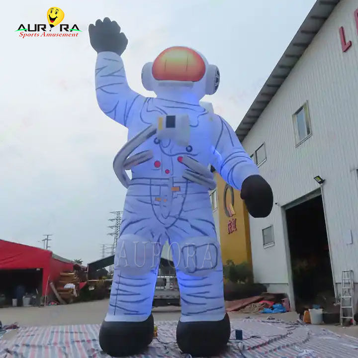 20 kaki tinggi raksasa Inflatable Astronaut Stage Iklan Air Inflatables