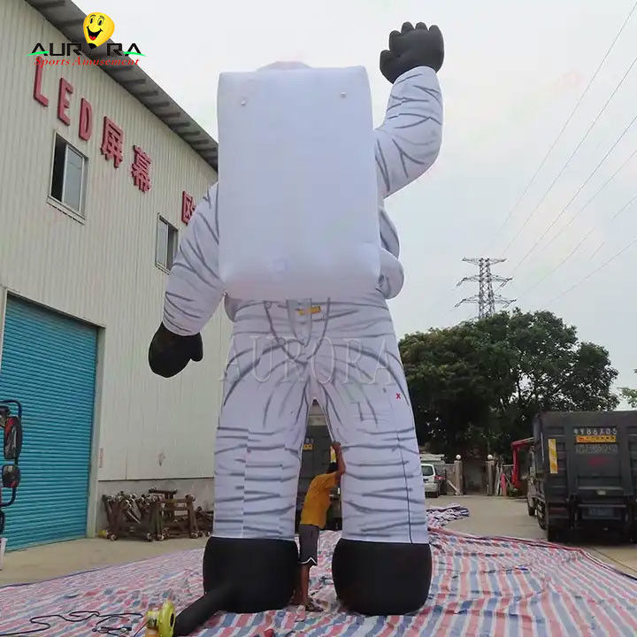 20 kaki tinggi raksasa Inflatable Astronaut Stage Iklan Air Inflatables