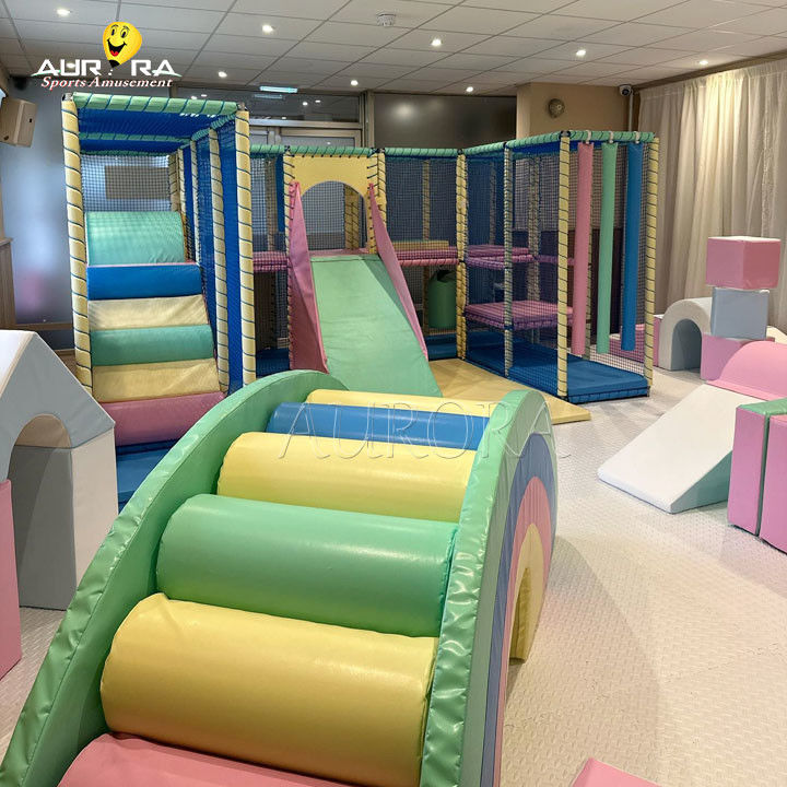 Indoor Soft Play Outdoor Playground Party Rental Peralatan Mainan Mats Bola Pit