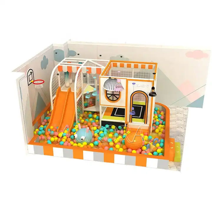 Kids Candy Theme Indoor Soft Play Equipment Warna yang dapat disesuaikan