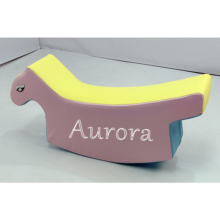 Soft Play Tunnel Untuk Anak-anak Soft Play Blocks Soft Play Equipment Kuning Hijau