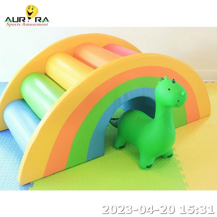 Orange Round Ball Pit Pool Game Playground Anak-anak Slide Indoor Soft Play