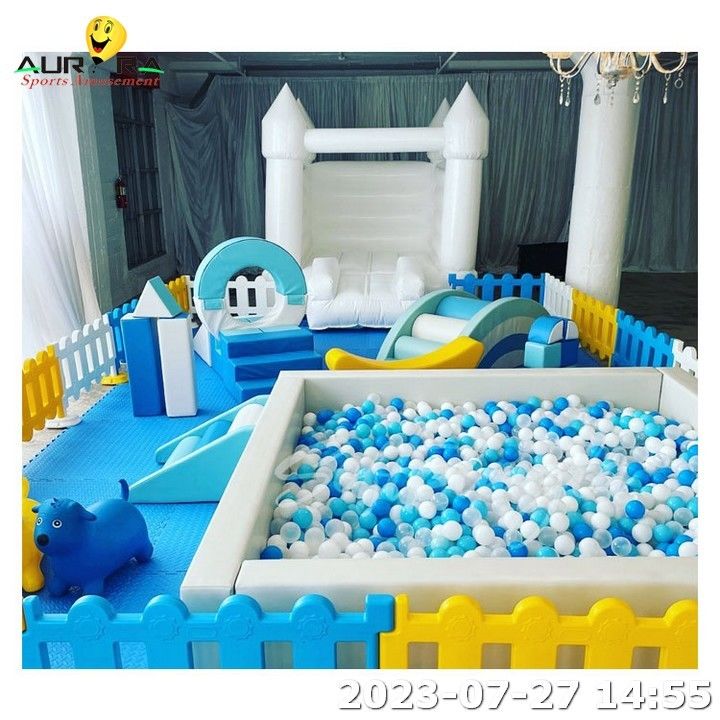 Soft Play For Toddlers Ball Pit Soft Play Sets Anak-anak Bermain Taman Hiburan Luar Ruang