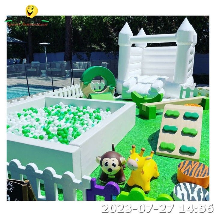 Soft Play For Toddlers Ball Pit Soft Play Sets Anak-anak Bermain Taman Hiburan Luar Ruang