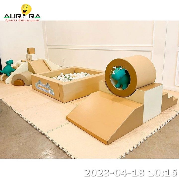 Soft Play Gate Outdoor Playroom Taman bermain anak-anak Netral Indoor Soft Play Anak-anak