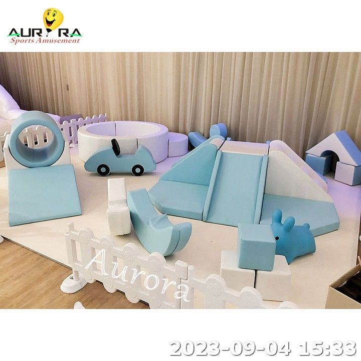 Bisnis Soft Play Untuk Dijual Peralatan Soft Play Soft Play Set Putih Dan Pink