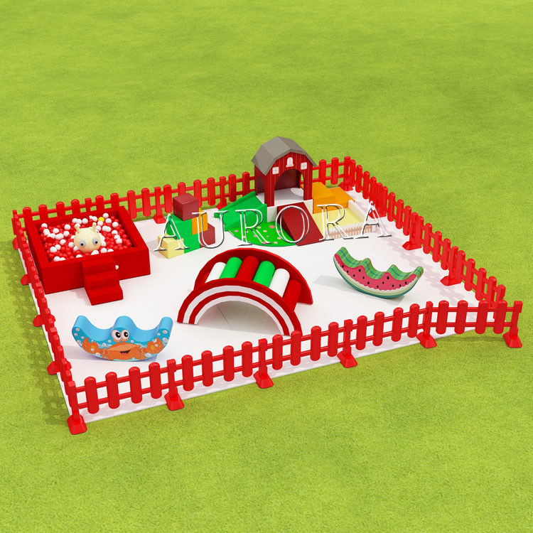 Soft Play Gences Soft Play Peralatan Untuk Anak-anak Soft Play Outdoor Dengan Bola Pit