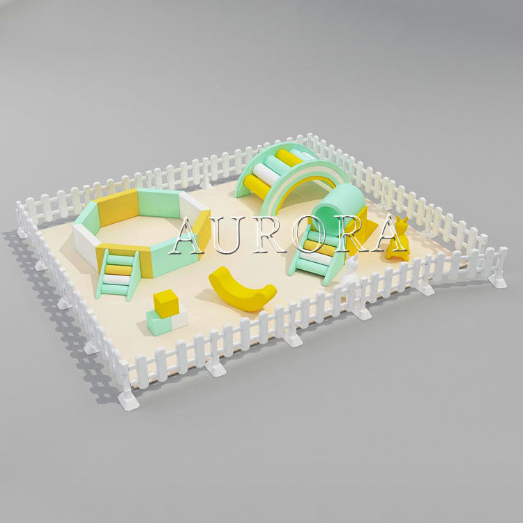 Pabrik Langsung Soft Play Peralatan Soft Play Set Taman bermain Luar Ruangan Untuk Anak