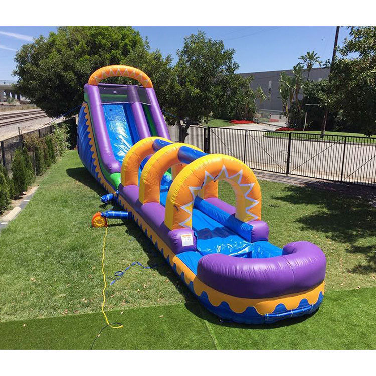 40ft Long Giant Slides Aman Inflatable Slip N Slide Jumbo Aqua Slide Slide Air