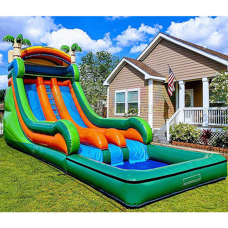 40ft Long Giant Slides Aman Inflatable Slip N Slide Jumbo Aqua Slide Slide Air