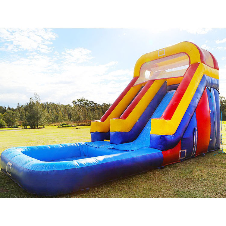 Mainan Inflatable Aksesoris Slide Air 22'H Ungu Crush Slide Air Inflatable Slip