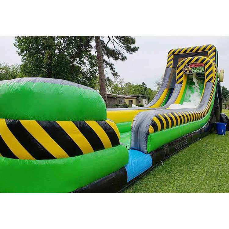 Slide Air Inflatable China Air Raksasa Dewasa Murah Desain Baru Hijau Dijual
