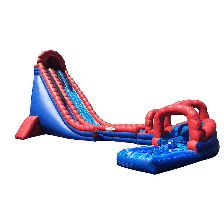 Air Slide Inflatable Untuk Anak-anak Dan Dewasa Disesuaikan Inflatable Toboggan Air Slide Pool