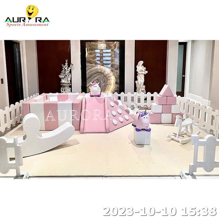 Populer Campuran Warna Climber Bola Pit Anak-anak Taman Olahraga Luar Ruangan Soft Play