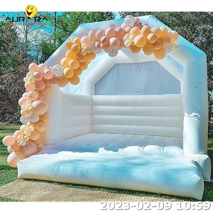 Party berwarna Bounce House untuk Anak-anak Wedding Bounce Castle Bouncer Jumper