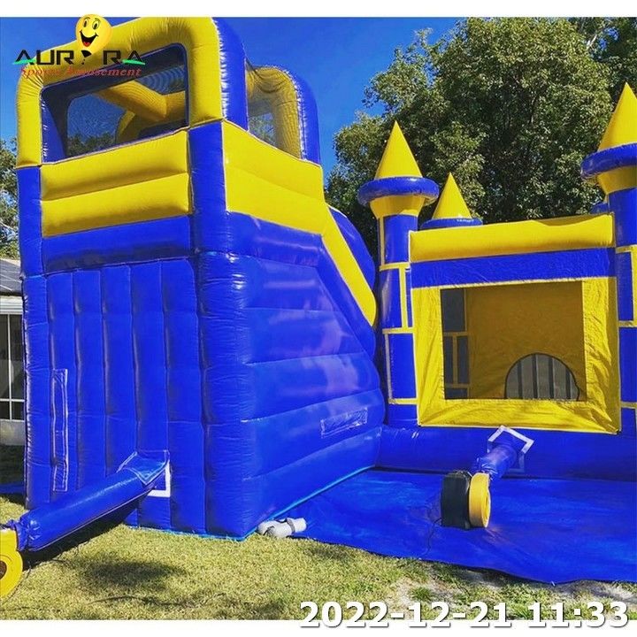 Anak-anak Rumah Bounce Inflatable Desain Warna Pernikahan Rumah Bounce Dijual