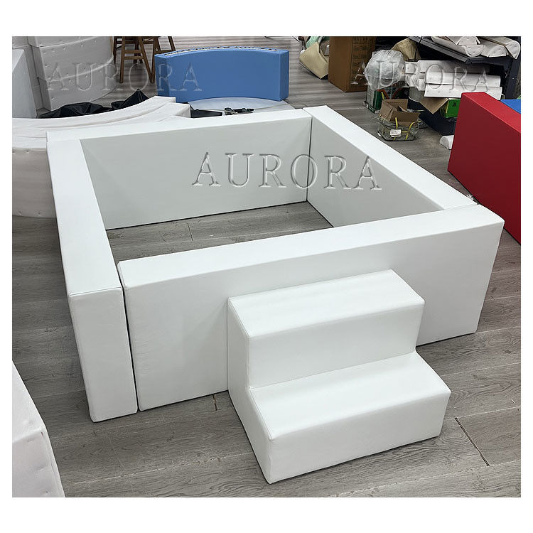 Anak-anak Soft Play Ball Pit Set Lengkap Soft Play Rainbow Bridge Soft Play Peralatan