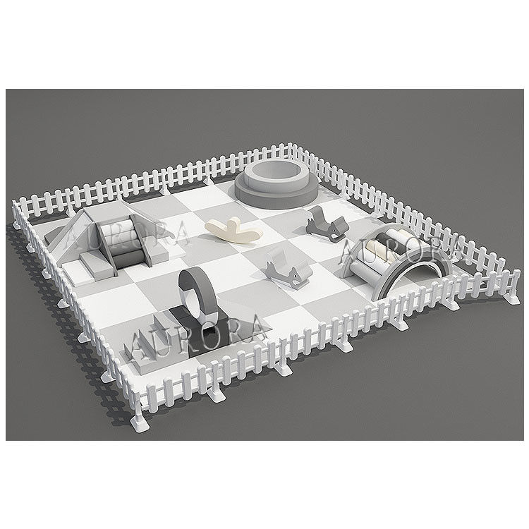 Soft Play Area Kids Grey And White Soft Play Equipment Party Play Games Untuk Party Hire
